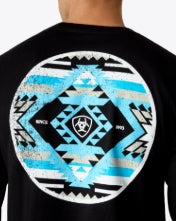 T-shirt à manches longues du MNS Ariat Desert Wanderer Circle