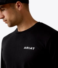 Ariat T-shirt à manches longues Pour Homme - Desert Wanderer Circle