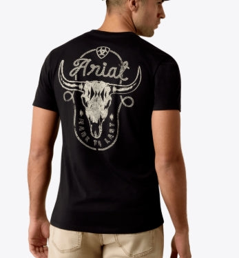 Ariat  T-Shirt Pour Homme - Roughstock Cattle