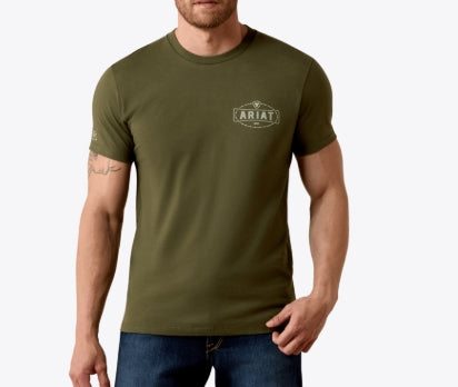 Ariat T-Shirt Pour Homme - Outlaw Heritage