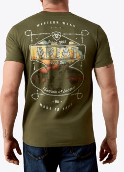 Ariat T-Shirt Pour Homme - Outlaw Heritage