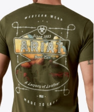 Ariat T-Shirt Pour Homme - Outlaw Heritage