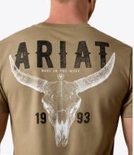 Ariat T-shirt Pour Homme - Longhorn