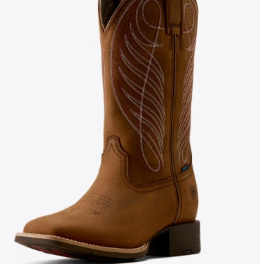 Ariat Botte western femme Round Up à bout carré large imperméable