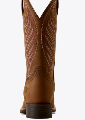 Ariat Botte western femme Round Up à bout carré large imperméable