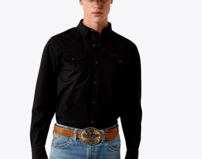 MNS FrontierTough VentTEK Chemise ajustée Western à boutons pression
