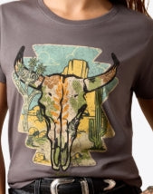 Ariat Desert Steer T-Shirt Pour Femme