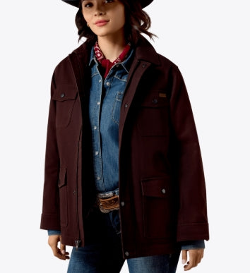 Ariat Mnateau Pour Femme Bourgonne - Western Ronde Chore