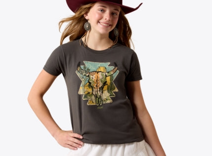 YTH Ariat Desert Steer T-Shirt