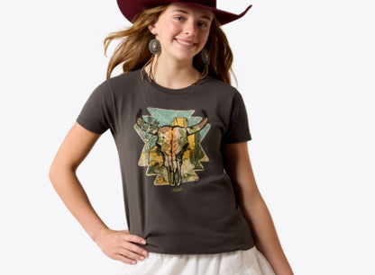 YTH Ariat Desert Steer T-Shirt