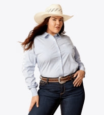 Chemise A rayure Kirby Stretch de l’équipe WMS