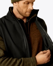 Gilet softshell avec logo MNS