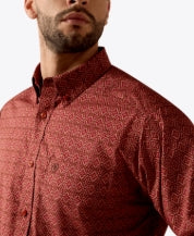 Chemise classique MNS - ROUGE