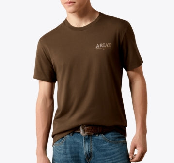 MNS Ariat Mountain Bull T-Shirt