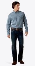 Chemise ajustée à boutons pression MNS Phoenix