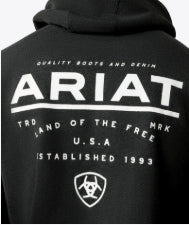 Sweat à capuche officiel MNS Ariat de qualité