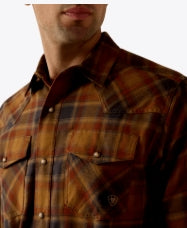 Chemise ajustée à boutons instantanés de MNS Retro Hynes