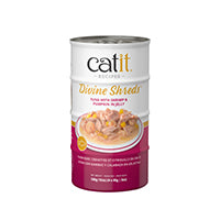 Conserve Garnitures Catit Divine Shreds En Gelée 4X 85G