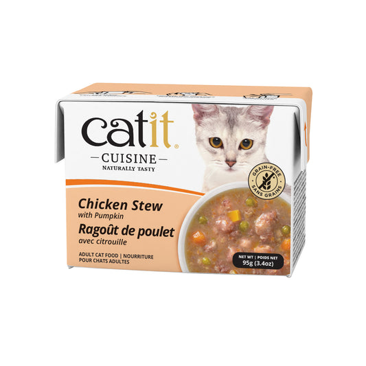 Catit Cuisine, Ragoût de poulet avedc citrouille, 95 g