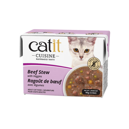 Catit Cuisine, Ragoût de bœuf avec légumes, 95 g