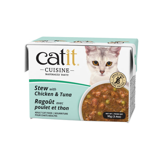 Catit Cuisine, Ragoût avec poulet et thon, 95 g