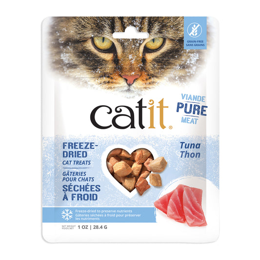 Gâteries Catit Cru séché à froid, Thon, 28,4 g