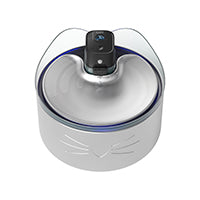 Abreuvoir sans fil Catit PIXI en acier inoxydable avec clarificateur UVC, 5 L (1,3 gal)