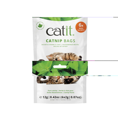 Sachets d’herbe à chat Catit - paquet de 6