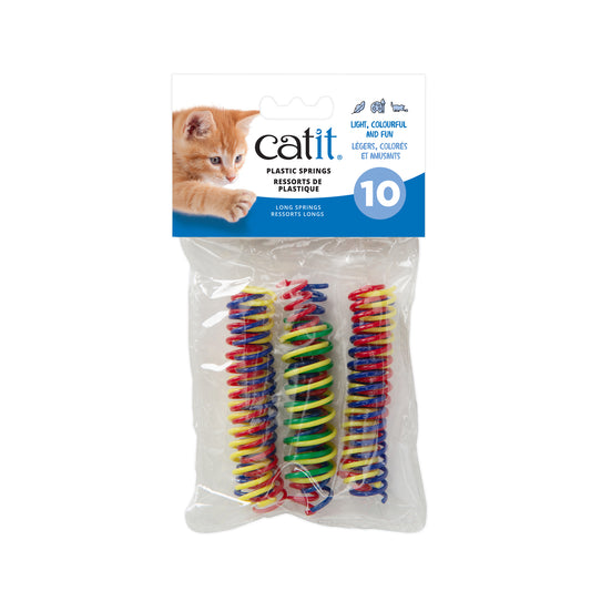 Ressorts Catit en plastique, longs, paquet de 10