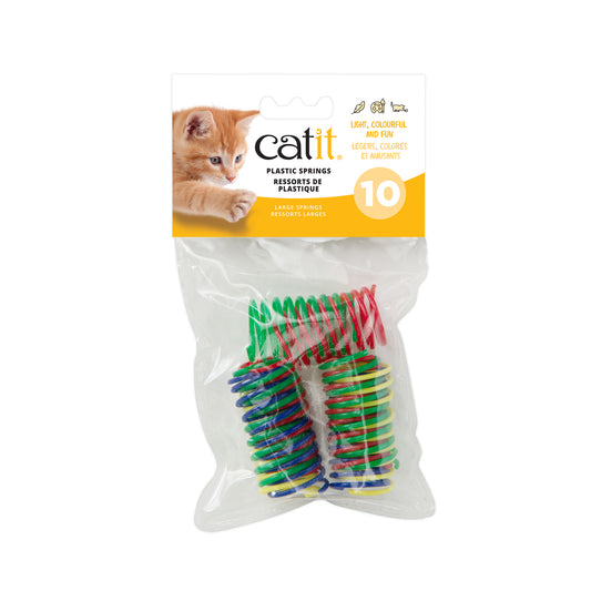 Ressorts Catit en plastique, larges, paquet de 10