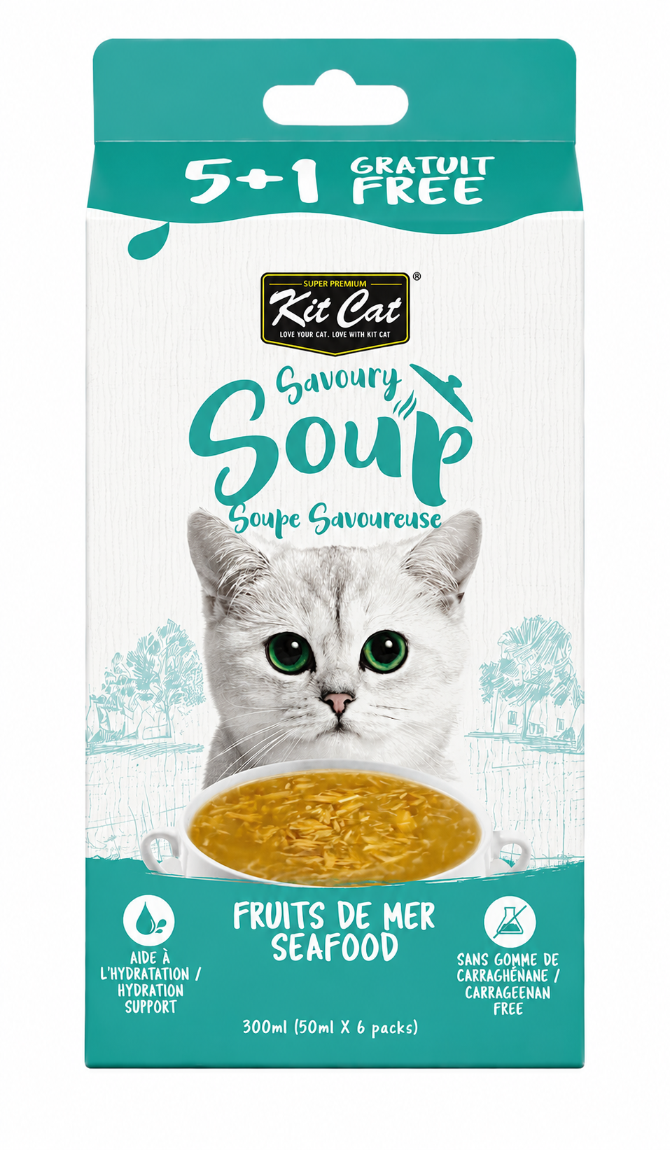 KitCat Soupe Savoureuse 6x50 G