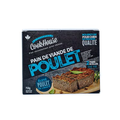 Cookhouse Chicken Meatloaf 750G