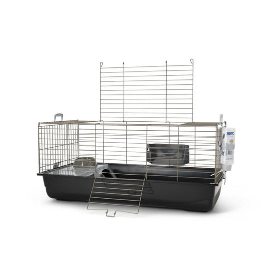 Savic Cage Nero 3 lux Cage Cochon d'inde/Lapin