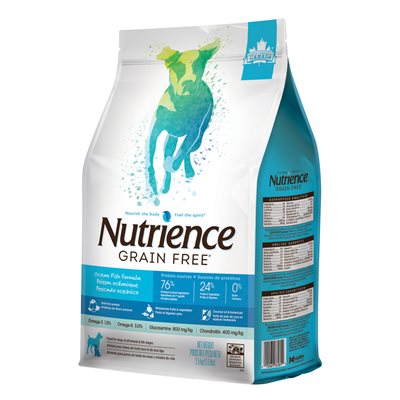 Nutrience Sans Grain Poisson Océanique Et Saumon 2.5Kg