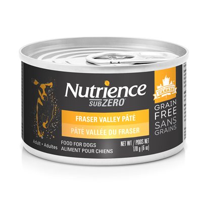 Nutrience Conserve Subzero Chien Vallée Du Fraser 170g