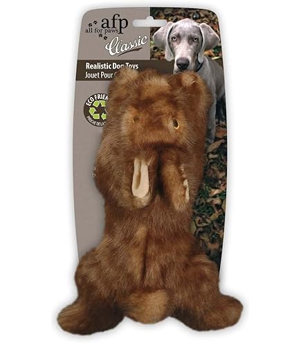 All for Paws – Jouet pour chien “Lapin Classique” avec pouic