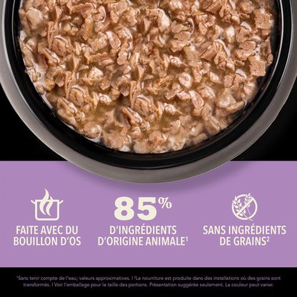 Acana - Morceaux dans le bouillon - Recette au poulet et au saumon pour chatons 5.5oz