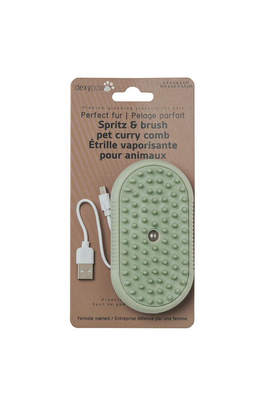 Dexypaws étrille Vaporisante Pour Animaux - électrique