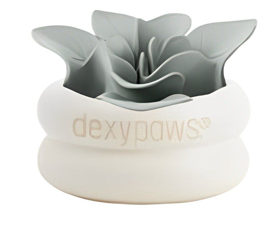 Dexypaws Bol Ralentisseur En Silicone Pour Chien 8oz - Forme De Laitue