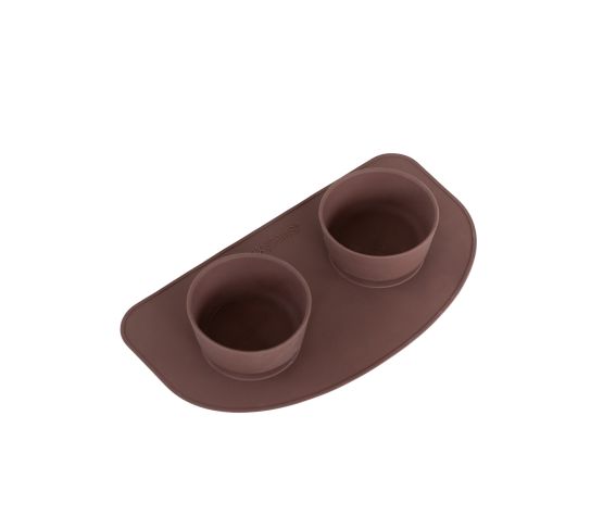 Dexypaws Tapis En Silicone Pour Bols - Espresso