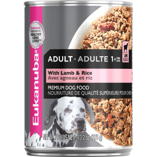 Eukanuba – Pâté pour chien adulte agneau et riz – 375 g