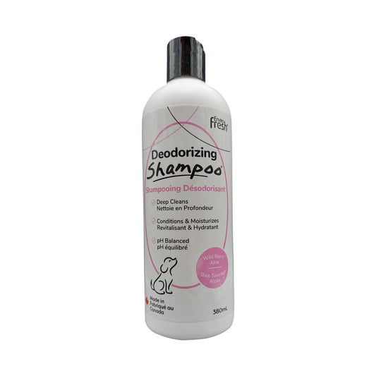 Envirofresh Shampoing Pour Chien, Formule Désodorisante Baies Sauvages & Aloès 380ml