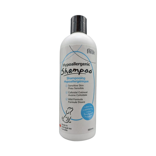 Envirofresh Shampoing Pour Chien, Hypoallergénique, Sans Parfum & Sans Couleur 380ml