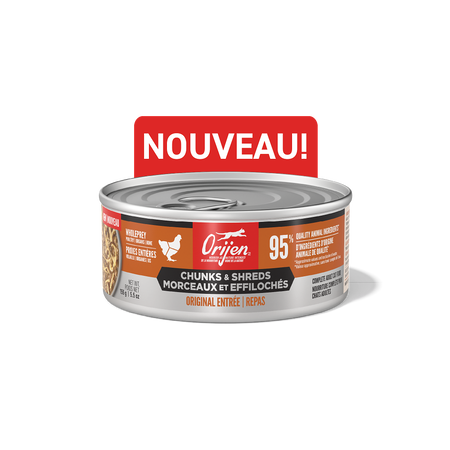 Orijen - Morceaux et effilochés - Repas originale 5.5oz