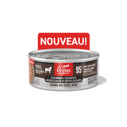 Orijen - Morceaux et effilochés - Repas Regional Red 5.5oz