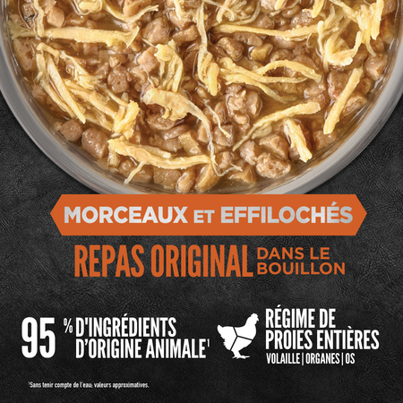 Orijen - Morceaux et effilochés - Repas originale 5.5oz