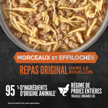 Orijen - Morceaux et effilochés - Repas originale 5.5oz