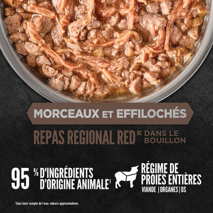 Orijen - Morceaux et effilochés - Repas Regional Red 5.5oz