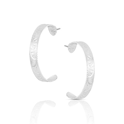Montana Silversmiths Boucles d’oreilles à anneaux de rênes d’Olivia