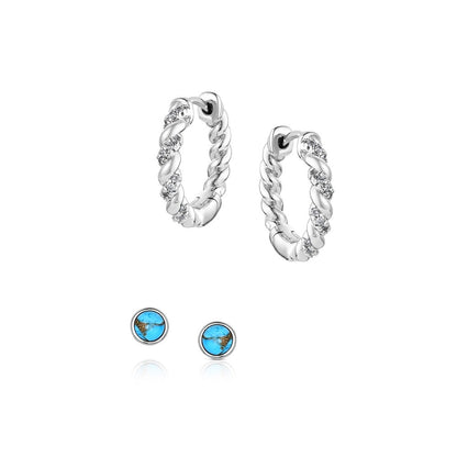 Montana Silversmiths Ensemble de boucles d’oreilles Dawn and Dusk